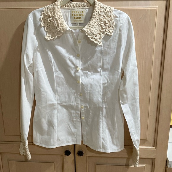 Crocheted Button Down | by Stella Pardo Paris
Size S - Picture 6 of 7